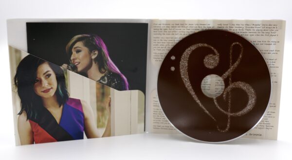 The back of All Is Vanity album